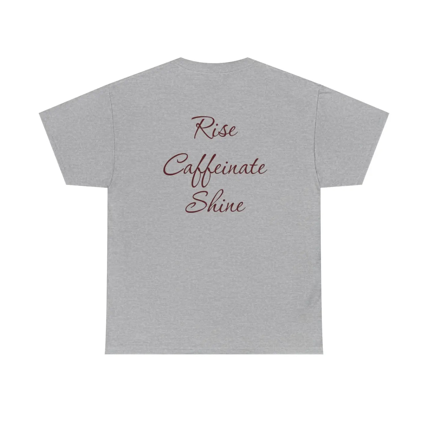 Bicycle Tee - Rise Caffeinate Shine Heavy Cotton - DipaliZ