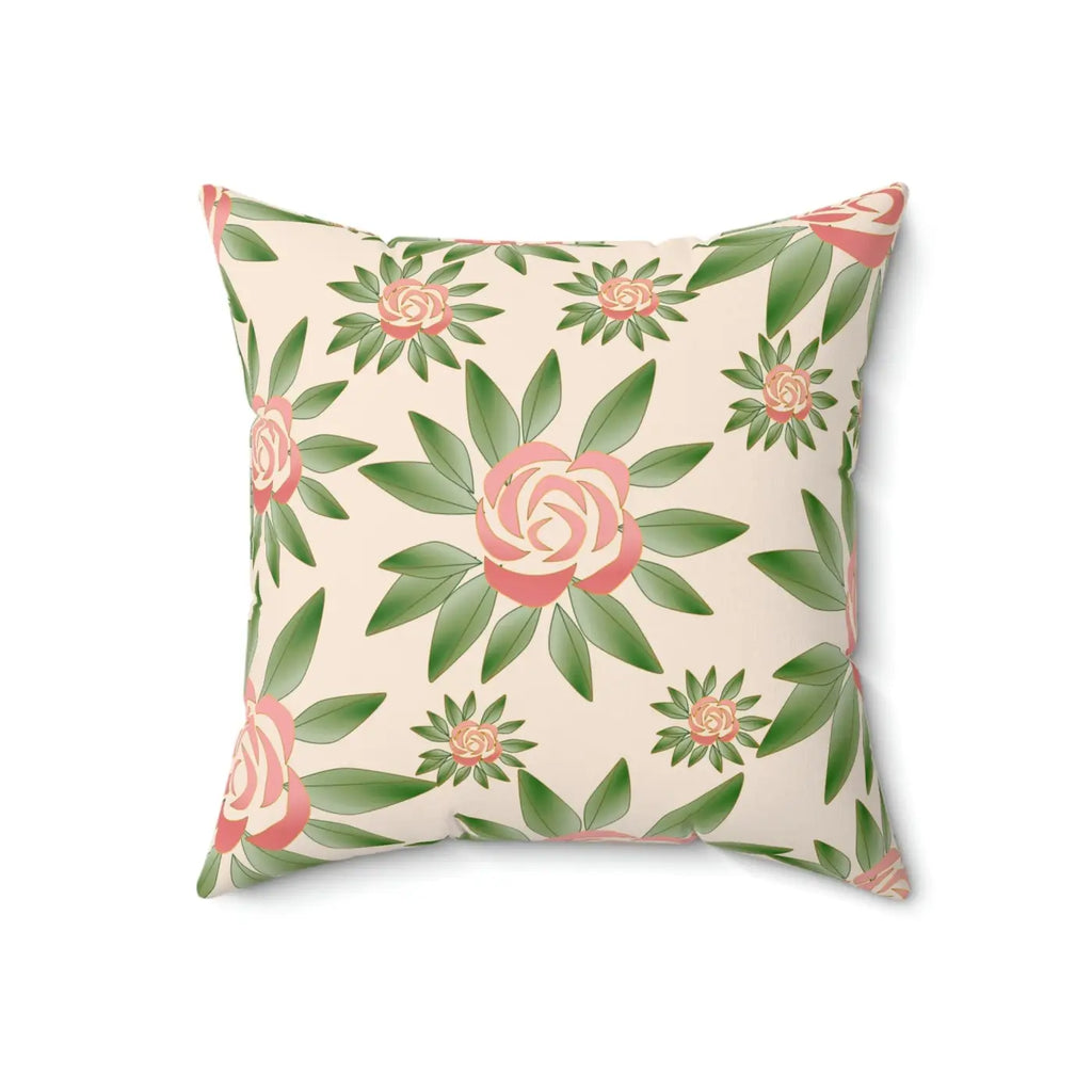 Spun Polyester Square Pillow - Comfort Meets Style - DipaliZ