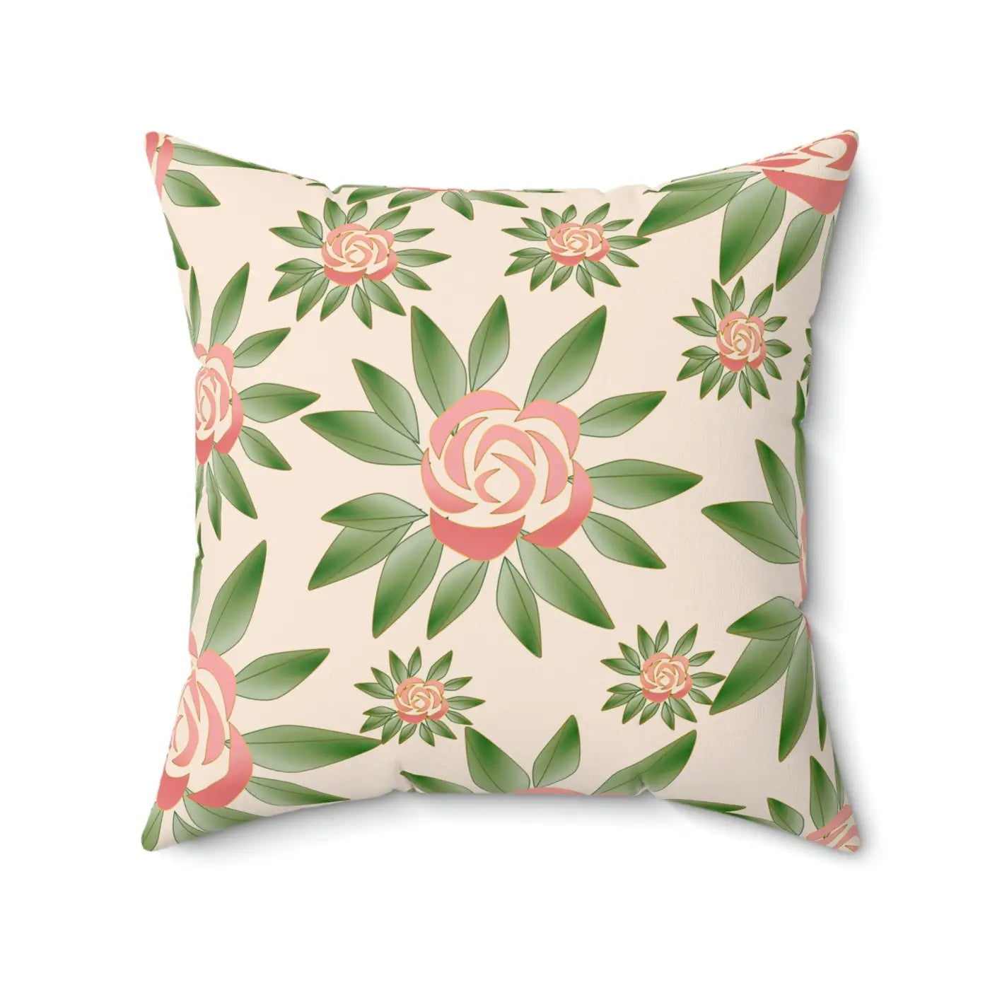 Spun Polyester Square Pillow - Comfort Meets Style - DipaliZ