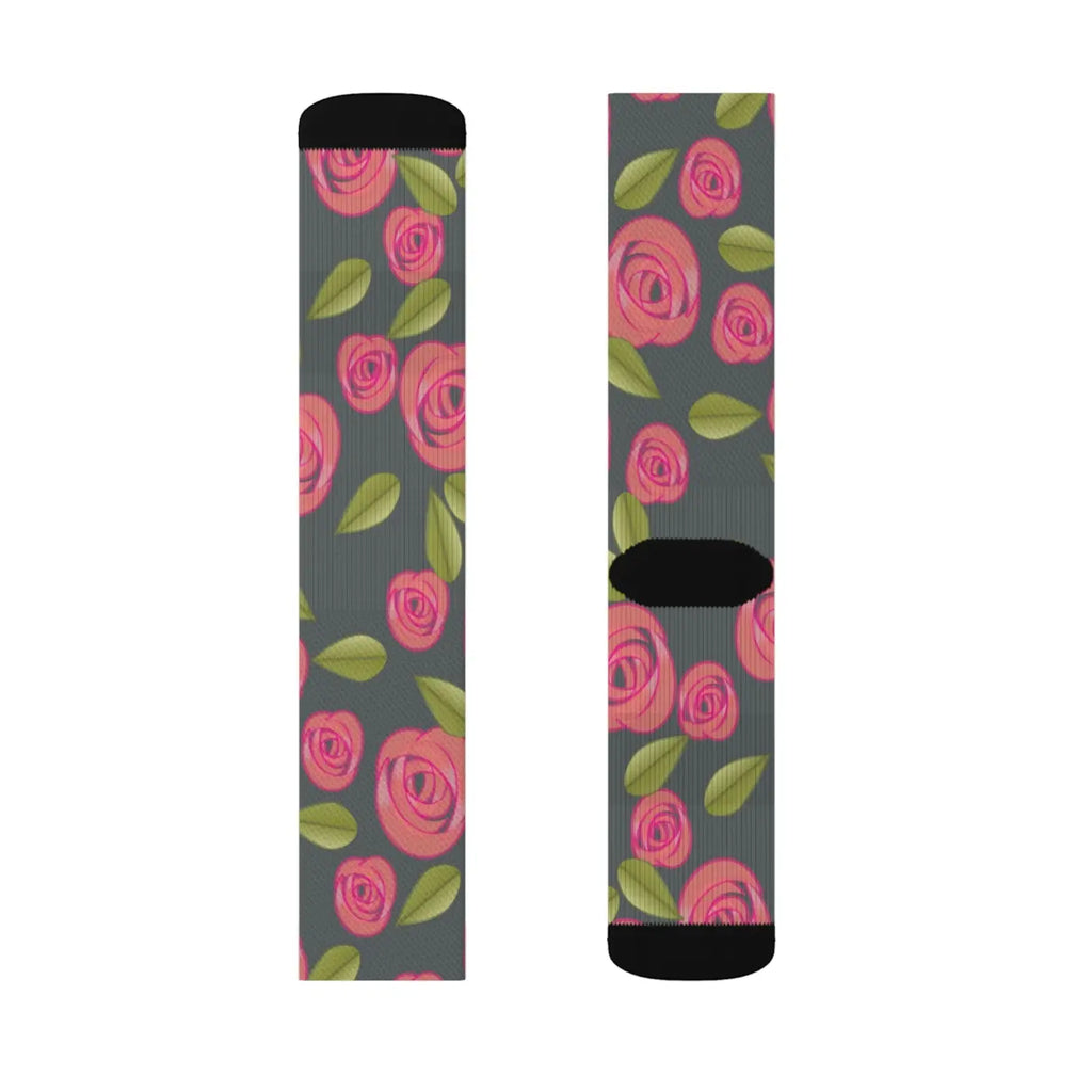 Sublimation Socks - Vibrant Swirl Design for Women - DipaliZ