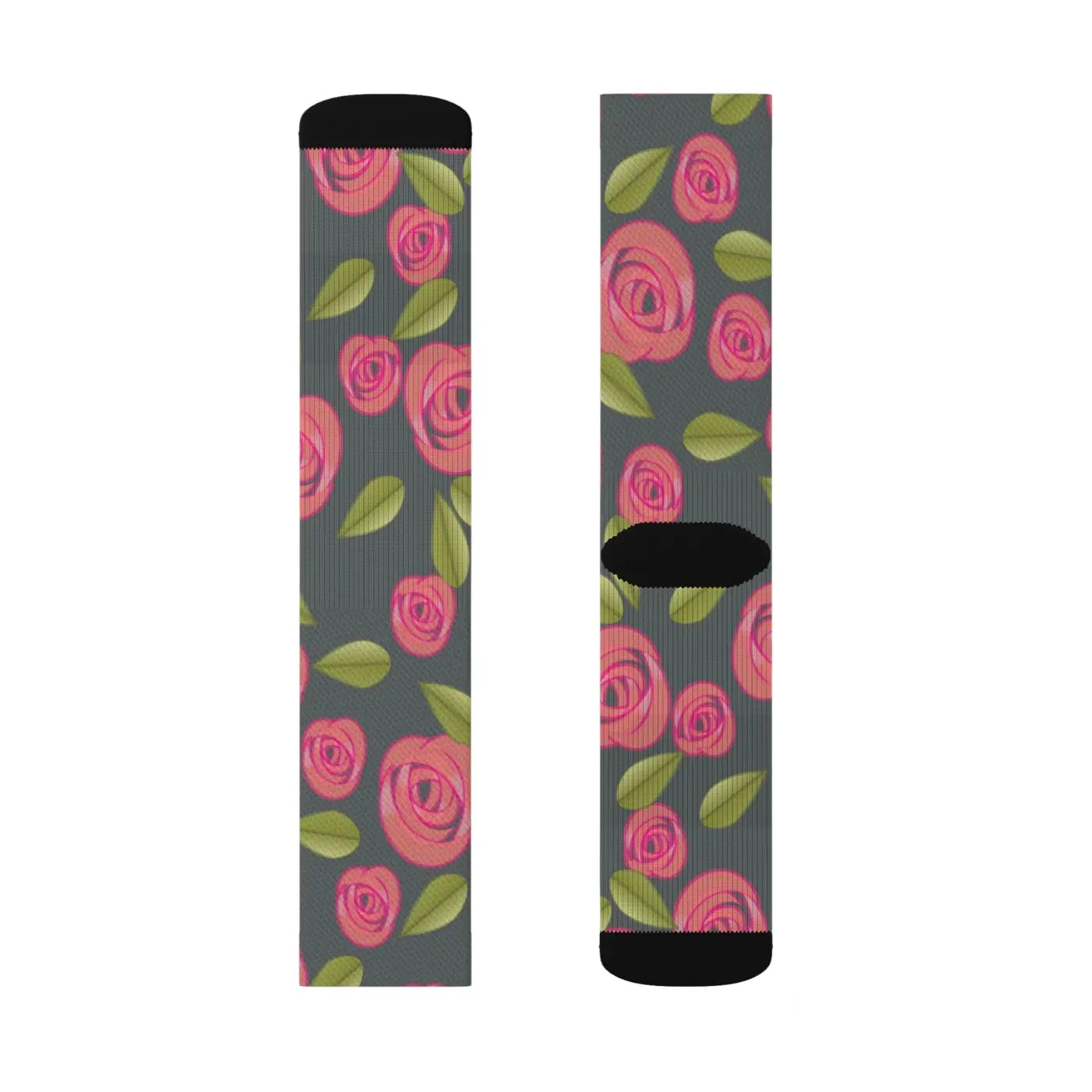 Sublimation Socks - Vibrant Swirl Design for Women - DipaliZ