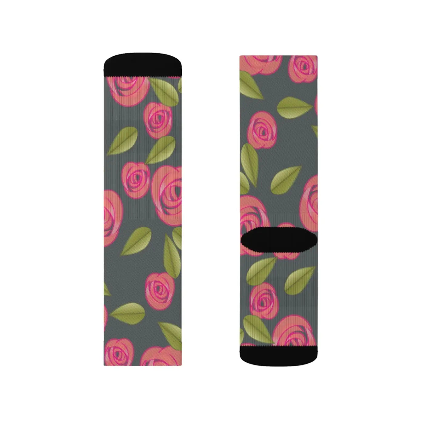 Sublimation Socks - Vibrant Swirl Design for Women - DipaliZ