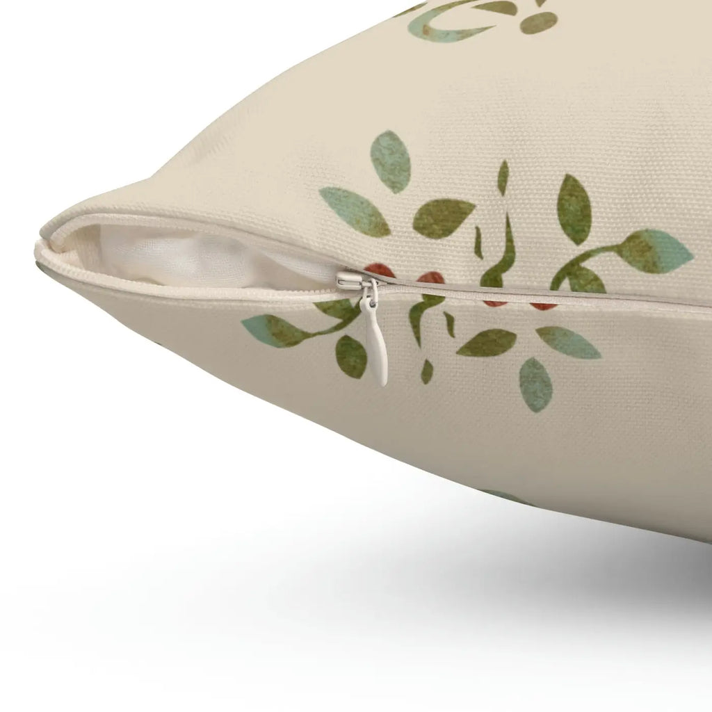 Bold Roses Throw Pillow - Vibrant Polyester Square - DipaliZ