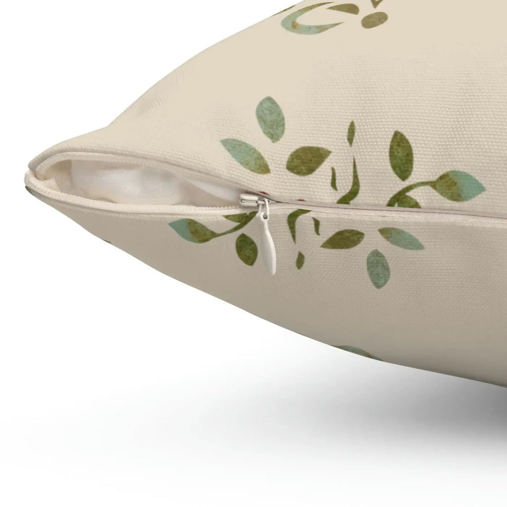 Bold Roses Throw Pillow - Vibrant Polyester Square - DipaliZ