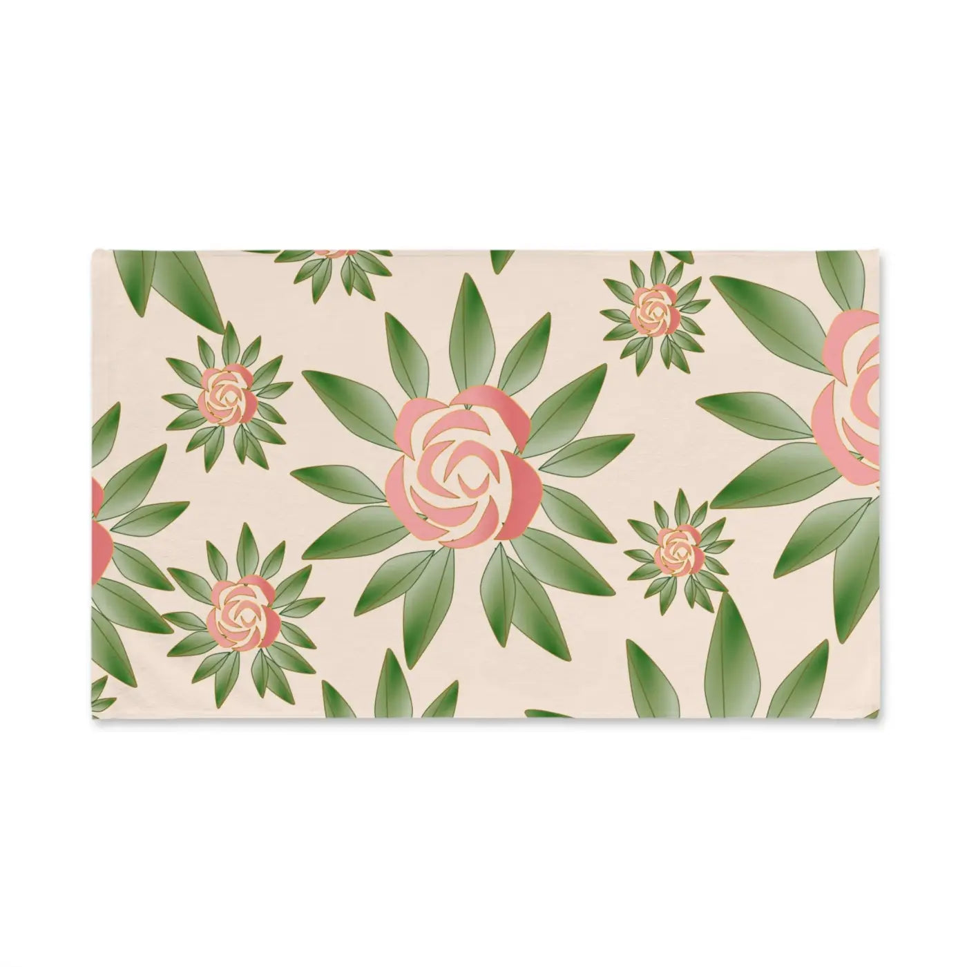 Roses Printed Hand Towel - Luxury Eco-Friendly Gift - DipaliZ