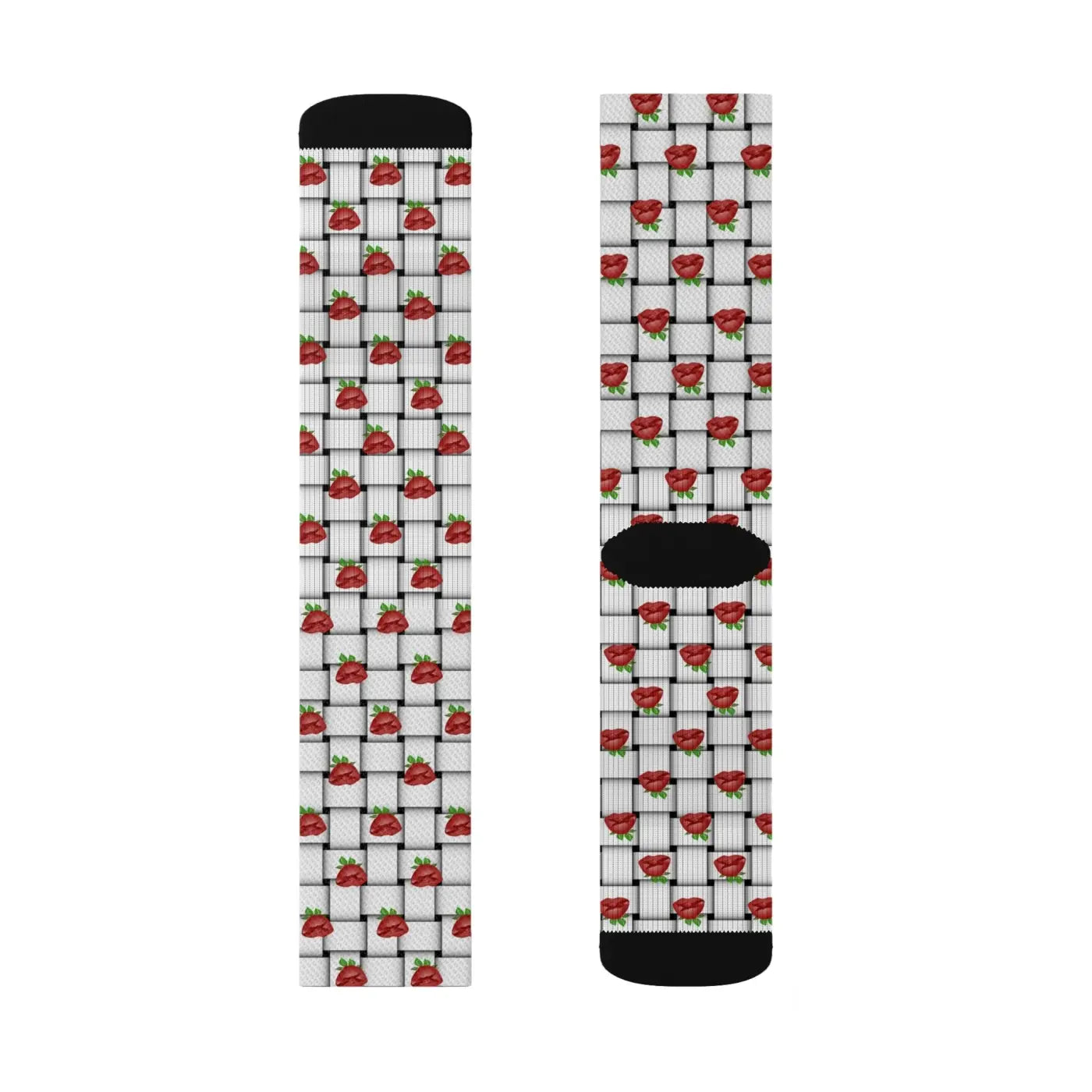 Weaved Pattern Socks - Eco-Friendly Gifts for Her - DipaliZ