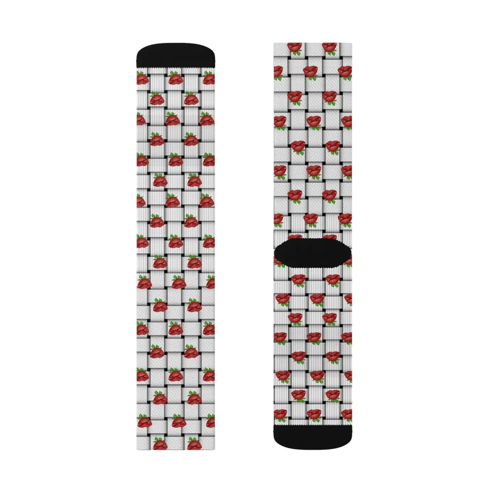 Weaved Pattern Socks - Eco-Friendly Gifts for Her - DipaliZ