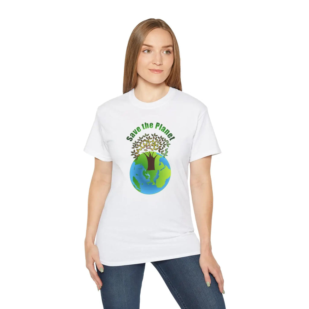 Save The Planet T-Shirt - Eco-Friendly Unisex Tee - DipaliZ