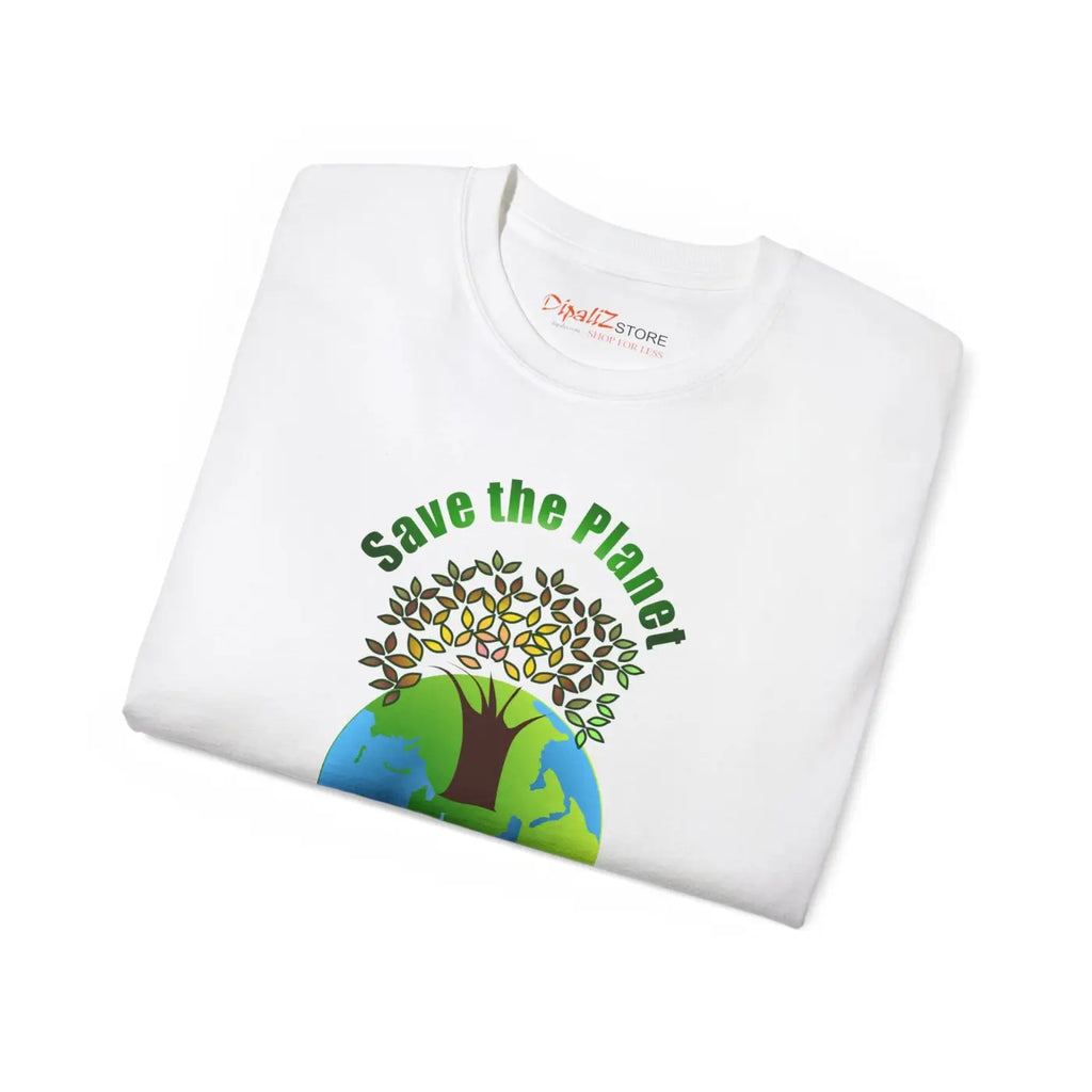 Save The Planet T-Shirt - Eco-Friendly Unisex Tee - DipaliZ