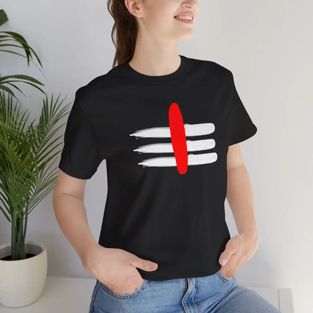 Lord Shiva Short Sleeve Tee - Mahadev Tilak Design - DipaliZ