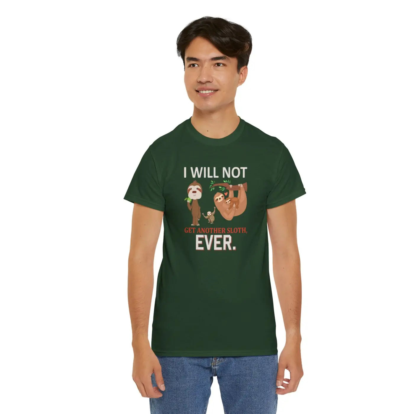 Sloth Shirt I Will Not Get Another Sloth Unisex Tee - DipaliZ