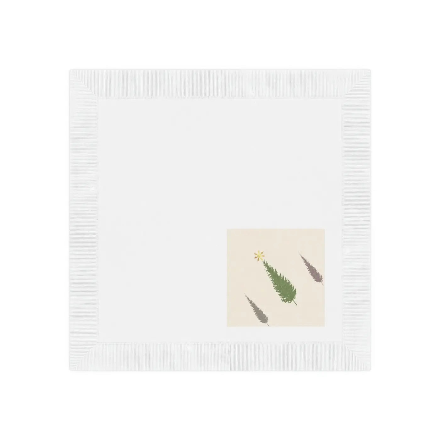 White Coined Napkins - Elegant Dining Essential - DipaliZ