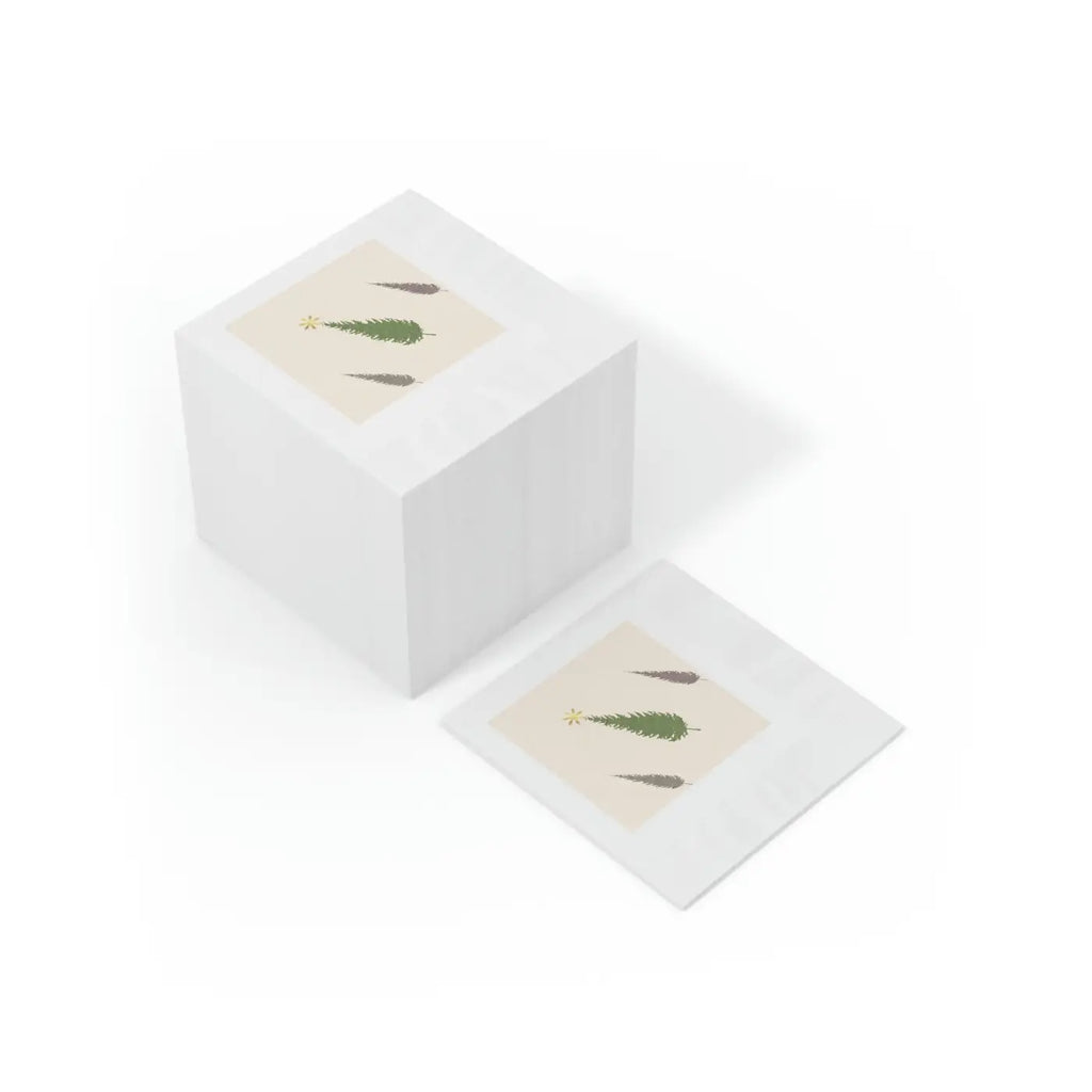 White Coined Napkins - Elegant Dining Essential - DipaliZ