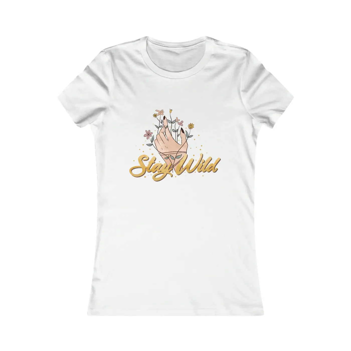 Stay Wild Women's Favorite Tee - Bold Comfort Style - DipaliZ