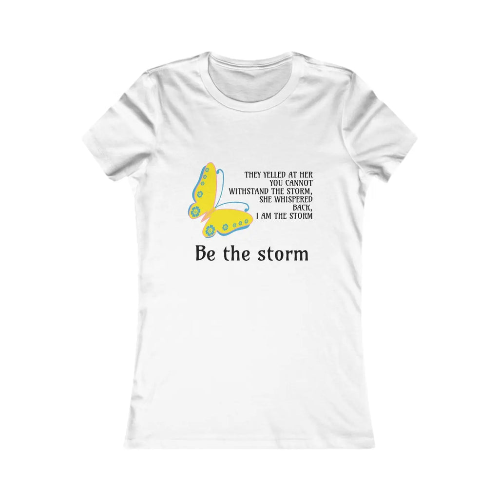Storm Butterfly Women Favorite Tee - Bold Style - DipaliZ