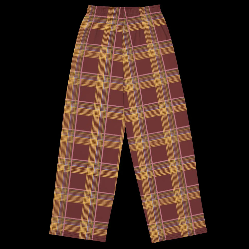 Wide Leg Pants - Striped Comfort Style - DipaliZ