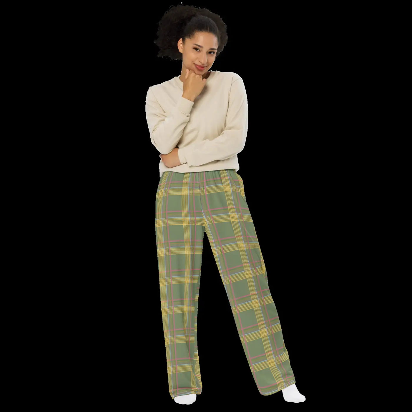 Bold Wide Leg Pants - All Day Comfort Style - DipaliZ