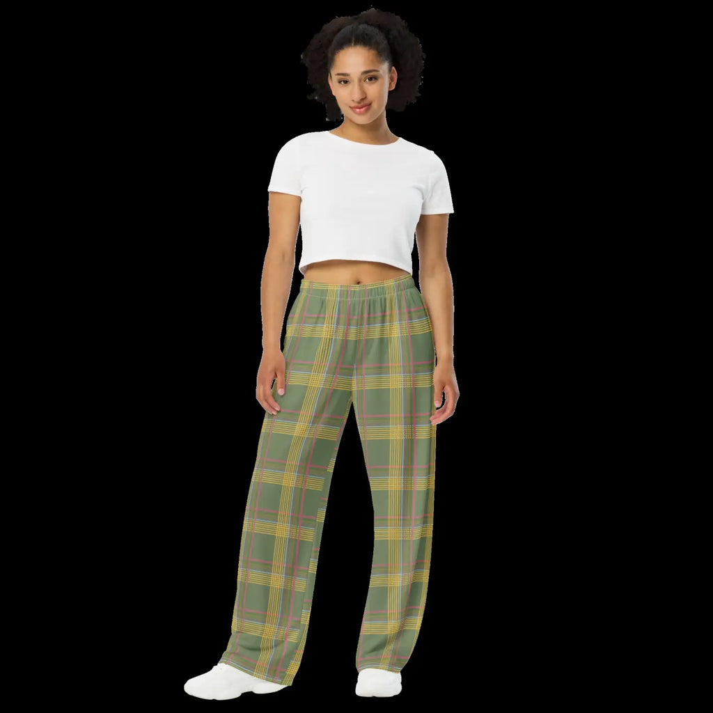 Bold Wide Leg Pants - All Day Comfort Style - DipaliZ