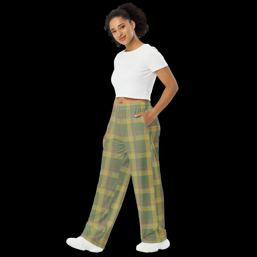 Bold Wide Leg Pants - All Day Comfort Style - DipaliZ