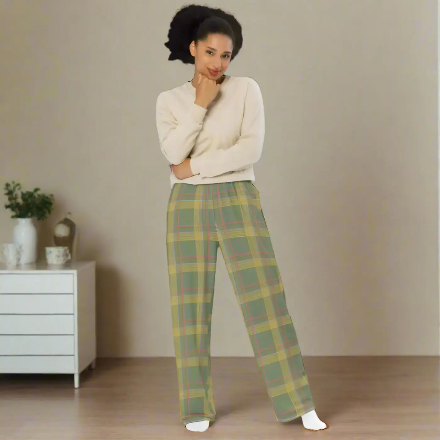 Bold Wide Leg Pants - All Day Comfort Style - DipaliZ