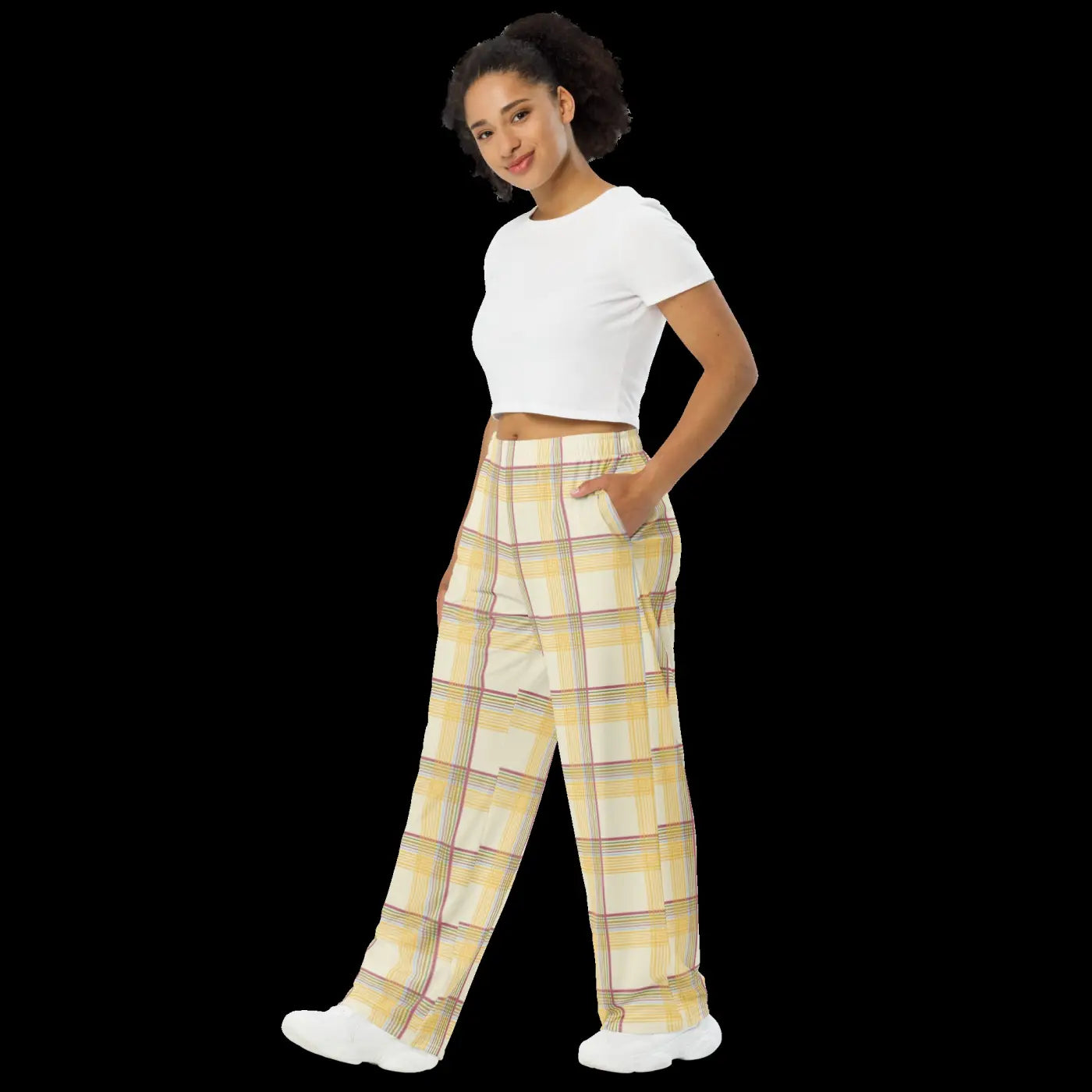 Vibrant Wide Leg Pants - Effortless All Day Comfort - DipaliZ