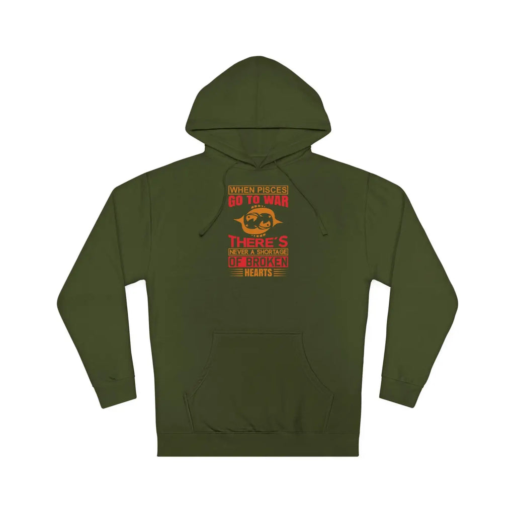 Unisex Hooded Sweatshirt - Sun Sign Pisces Custom - DipaliZ