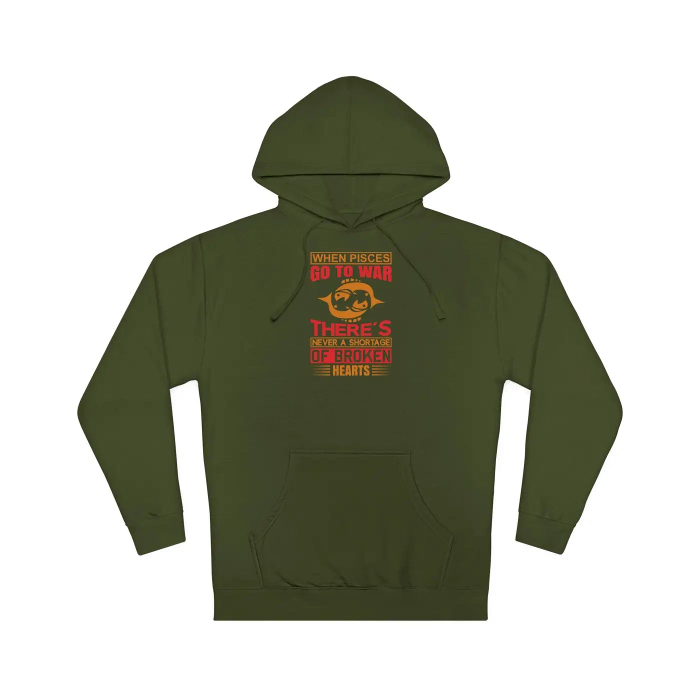 Unisex Hooded Sweatshirt - Sun Sign Pisces Custom - DipaliZ
