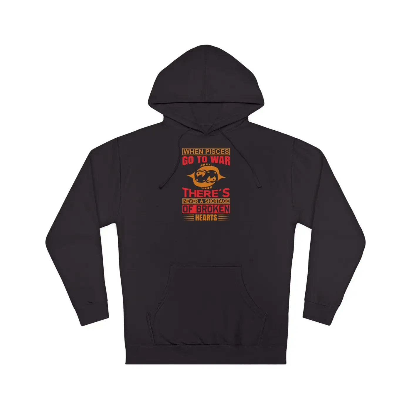 Unisex Hooded Sweatshirt - Sun Sign Pisces Custom - DipaliZ