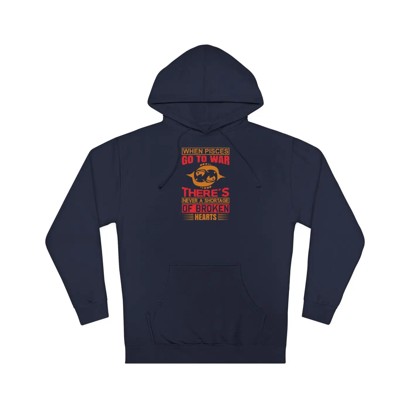 Unisex Hooded Sweatshirt - Sun Sign Pisces Custom - DipaliZ