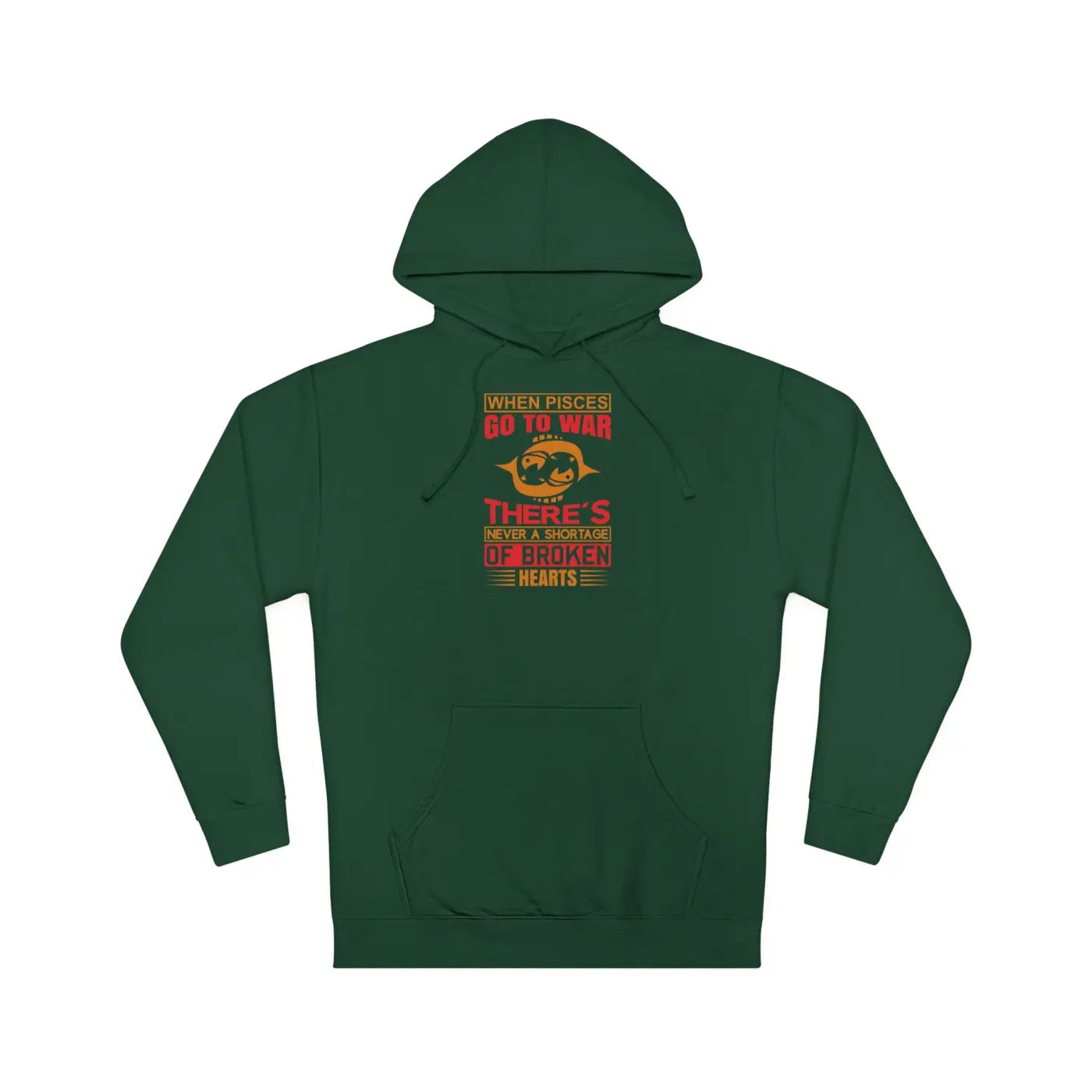 Unisex Hooded Sweatshirt - Sun Sign Pisces Custom - DipaliZ