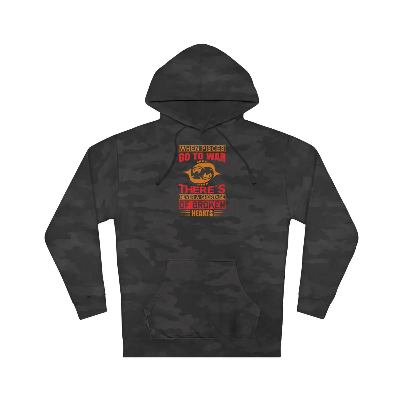 Unisex Hooded Sweatshirt - Sun Sign Pisces Custom - DipaliZ