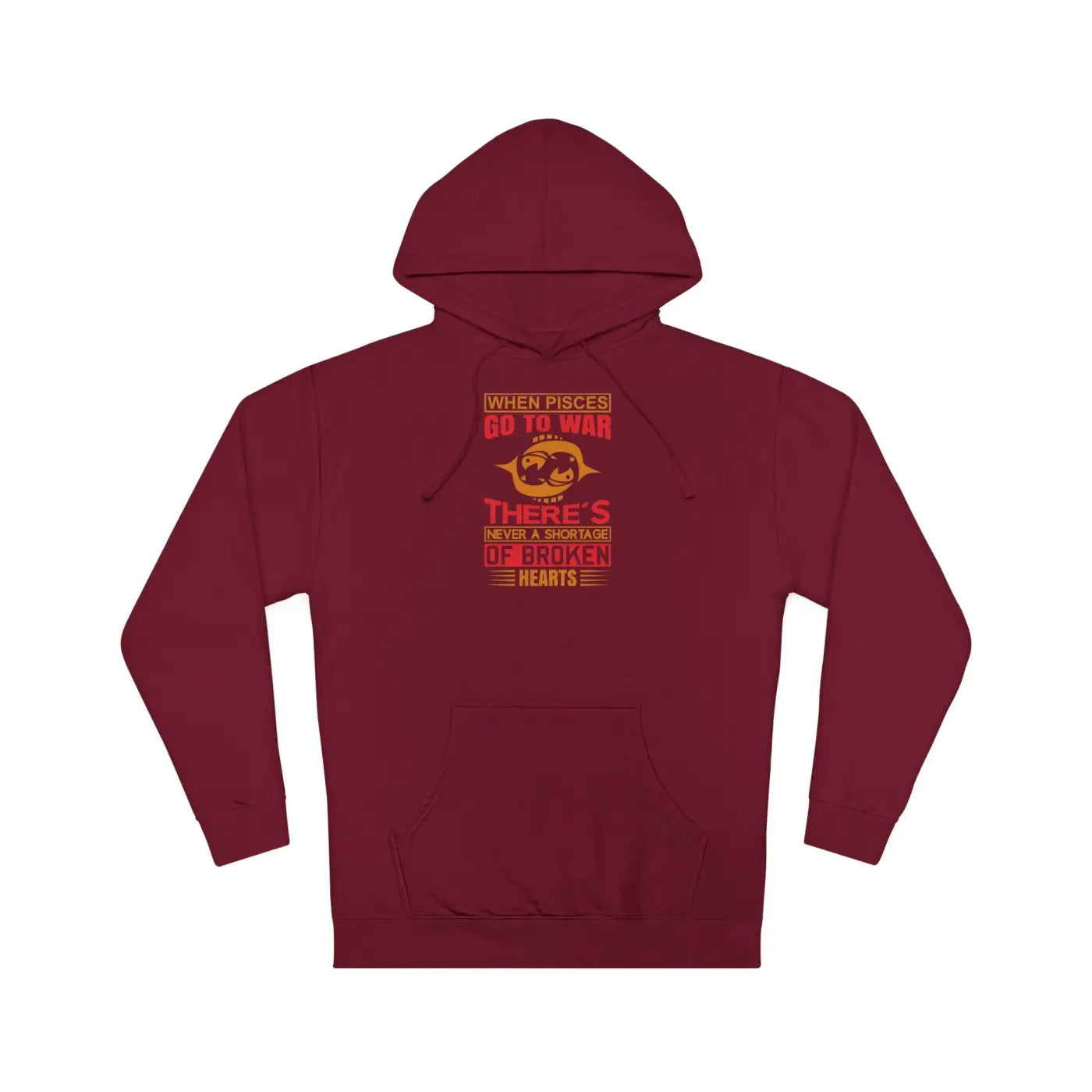 Unisex Hooded Sweatshirt - Sun Sign Pisces Custom - DipaliZ