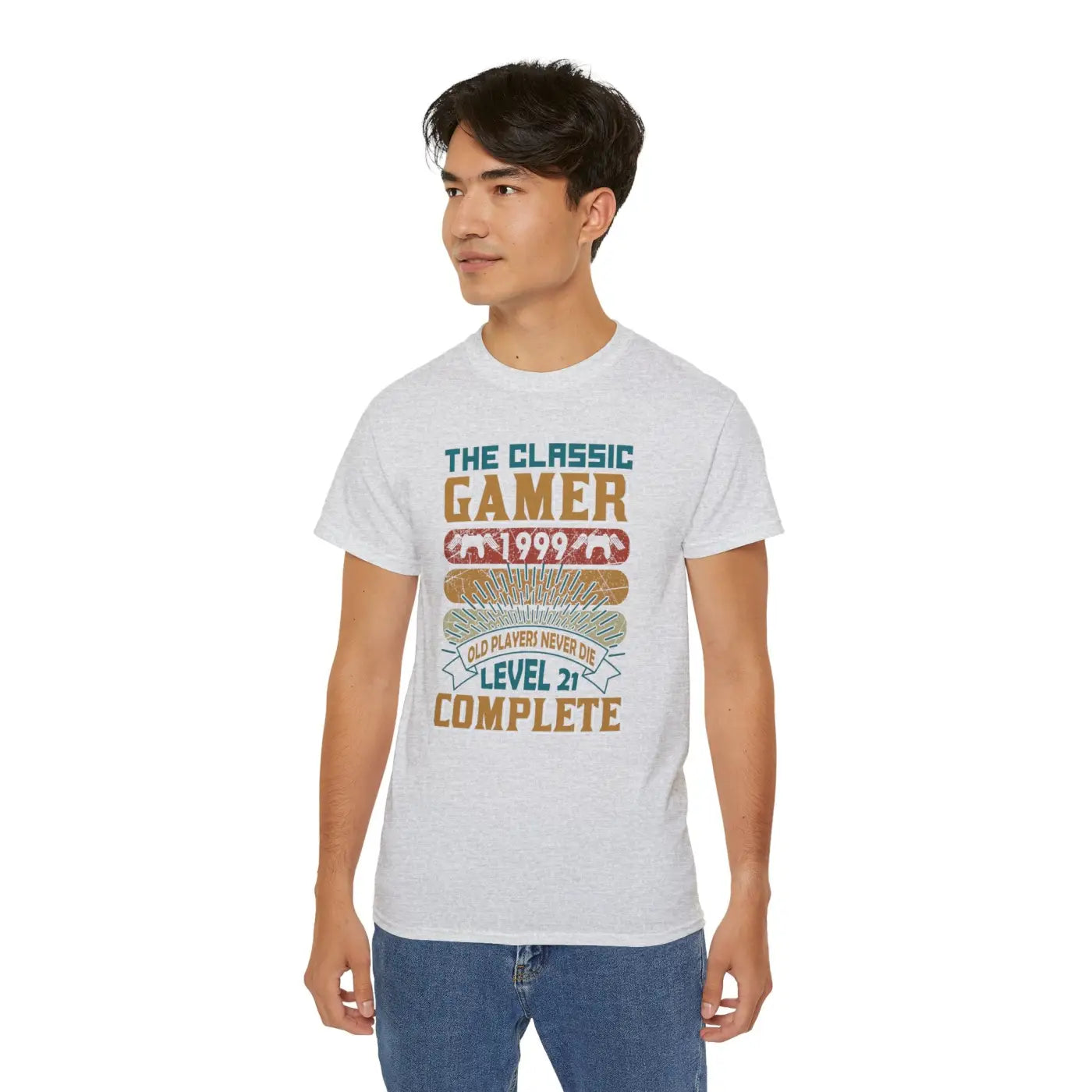 Level Up Gamer Tee - Level 2 Complete Street Style - DipaliZ