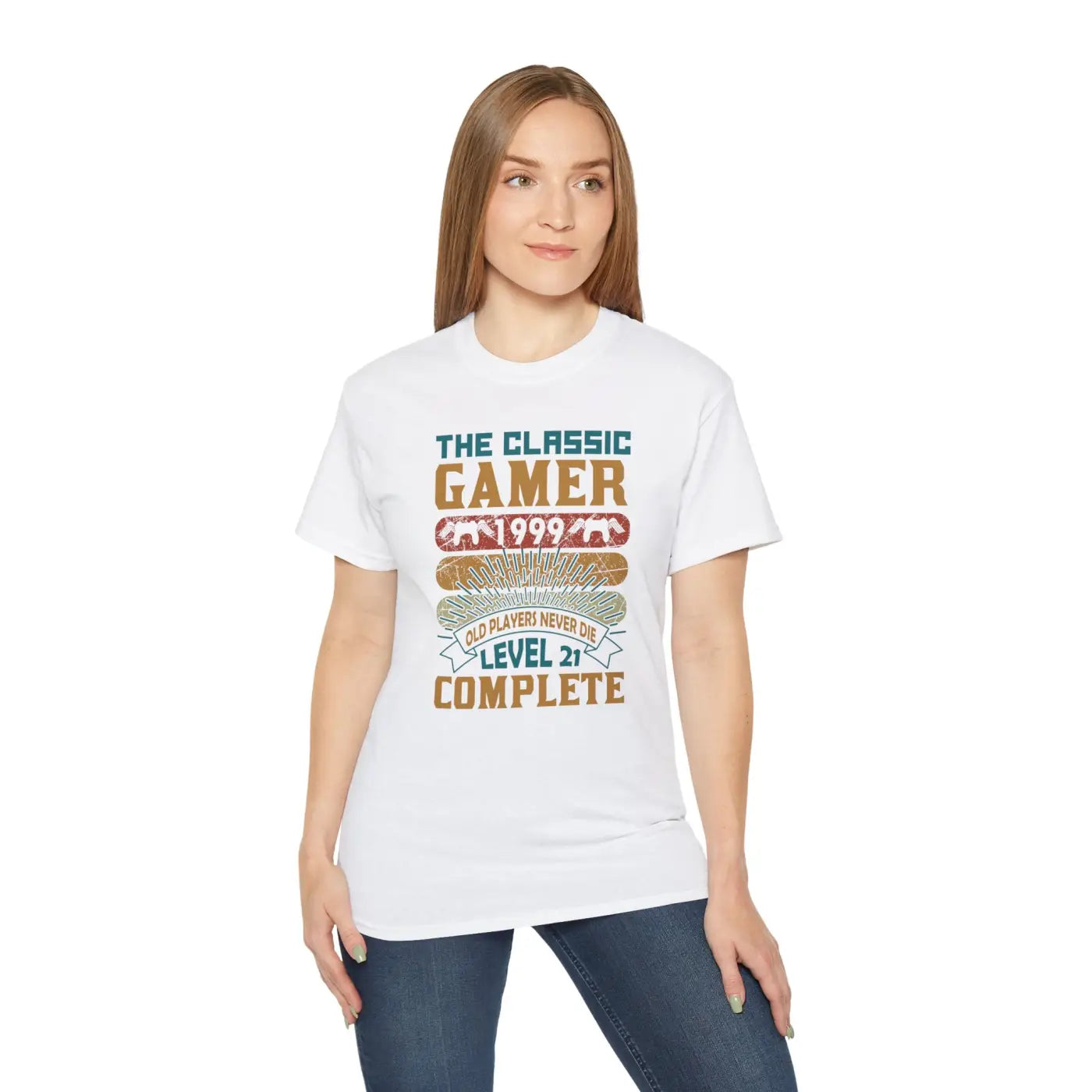 Level Up Gamer Tee - Level 2 Complete Street Style - DipaliZ