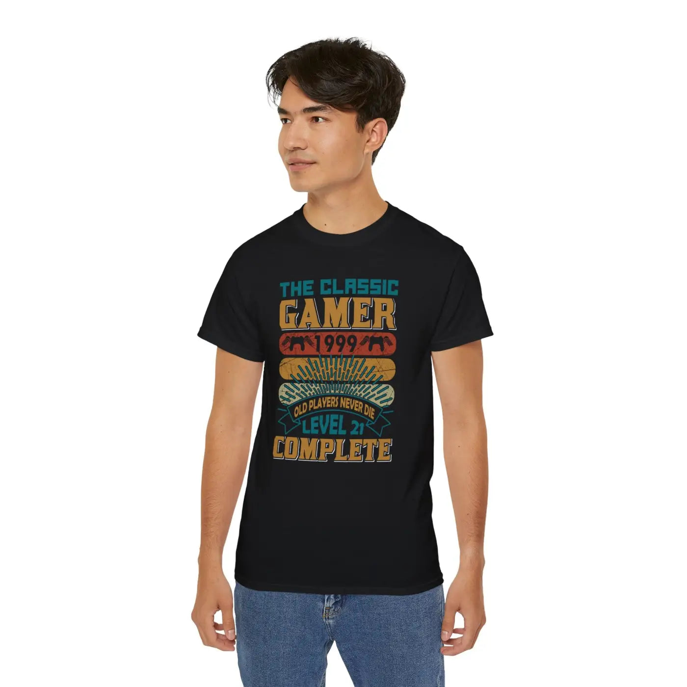 Level Up Gamer Tee - Level 2 Complete Street Style - DipaliZ
