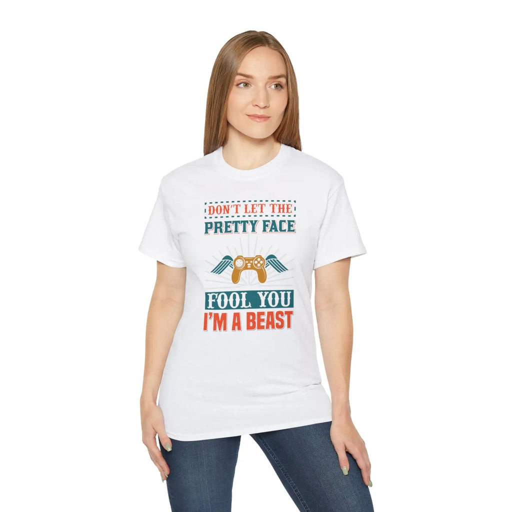 Ultra Cotton Tee - Beast Mode Gaming Apparel - DipaliZ