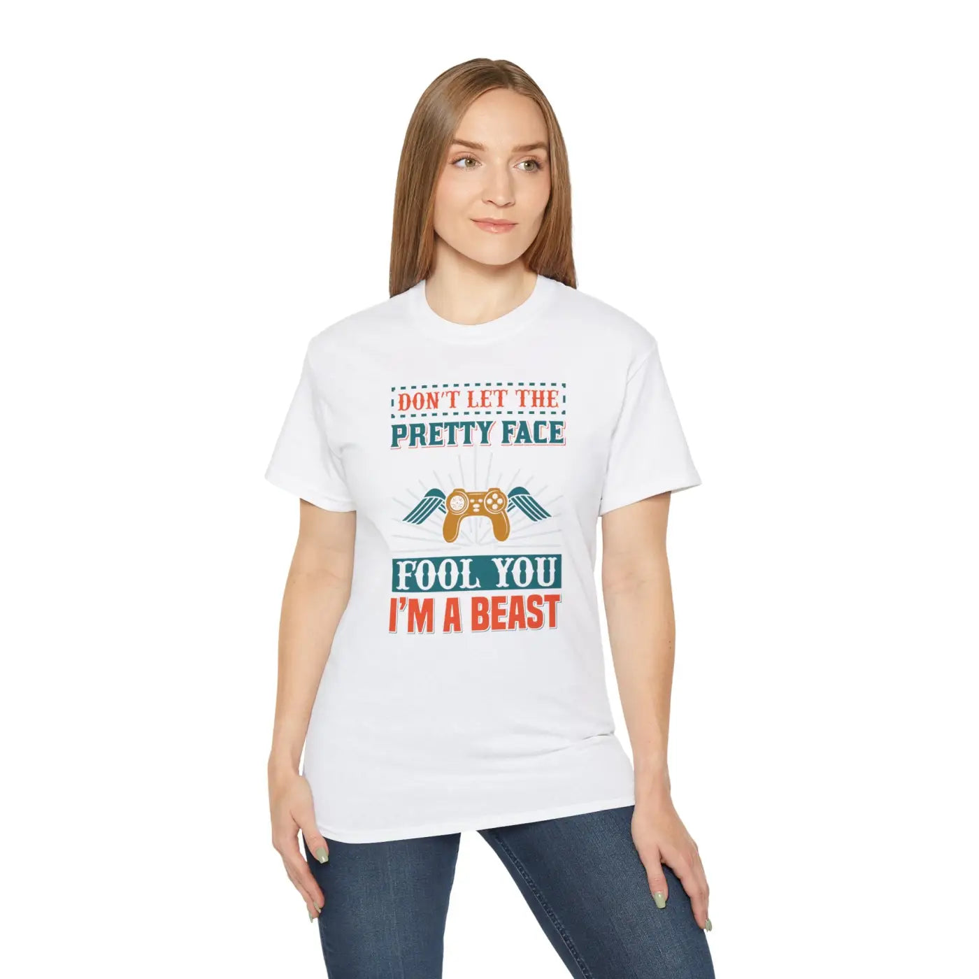 Ultra Cotton Tee - Beast Mode Gaming Apparel - DipaliZ