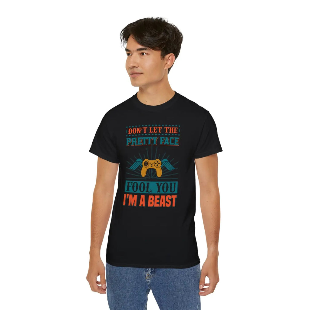 Ultra Cotton Tee - Beast Mode Gaming Apparel - DipaliZ
