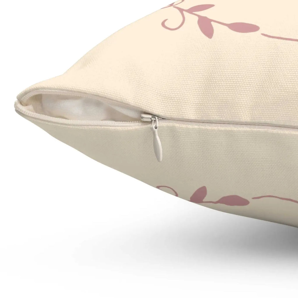 Time For Cuddles Throw Pillow - Polyester Square Comfort - DipaliZ