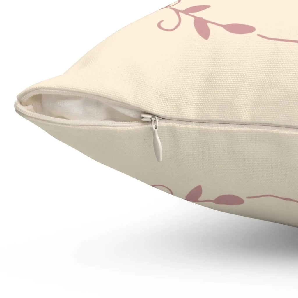 Time For Cuddles Throw Pillow - Polyester Square Comfort - DipaliZ