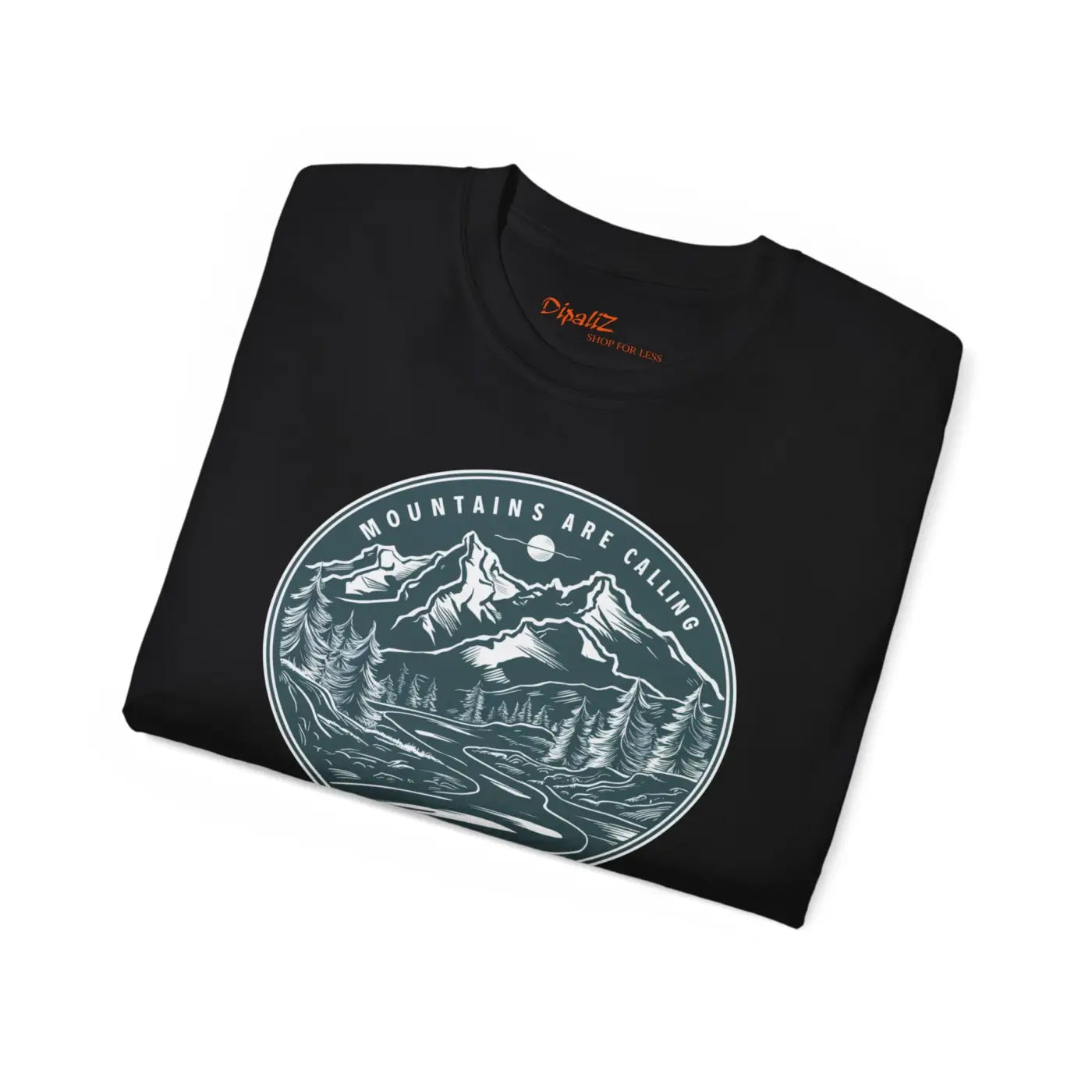 Mountains Are Calling T-Shirt - Eco-Friendly Adventure Tee - DipaliZ