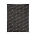 Unique Gold Pattern Comforter - Cozy Grey Bedding - DipaliZ