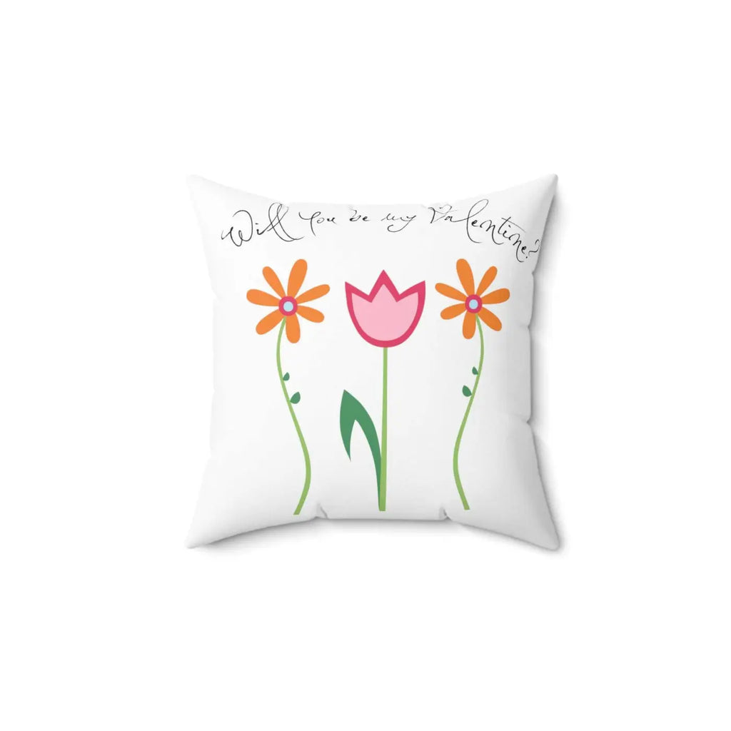 Spun Polyester Square Pillow - Cozy Home Decor - DipaliZ