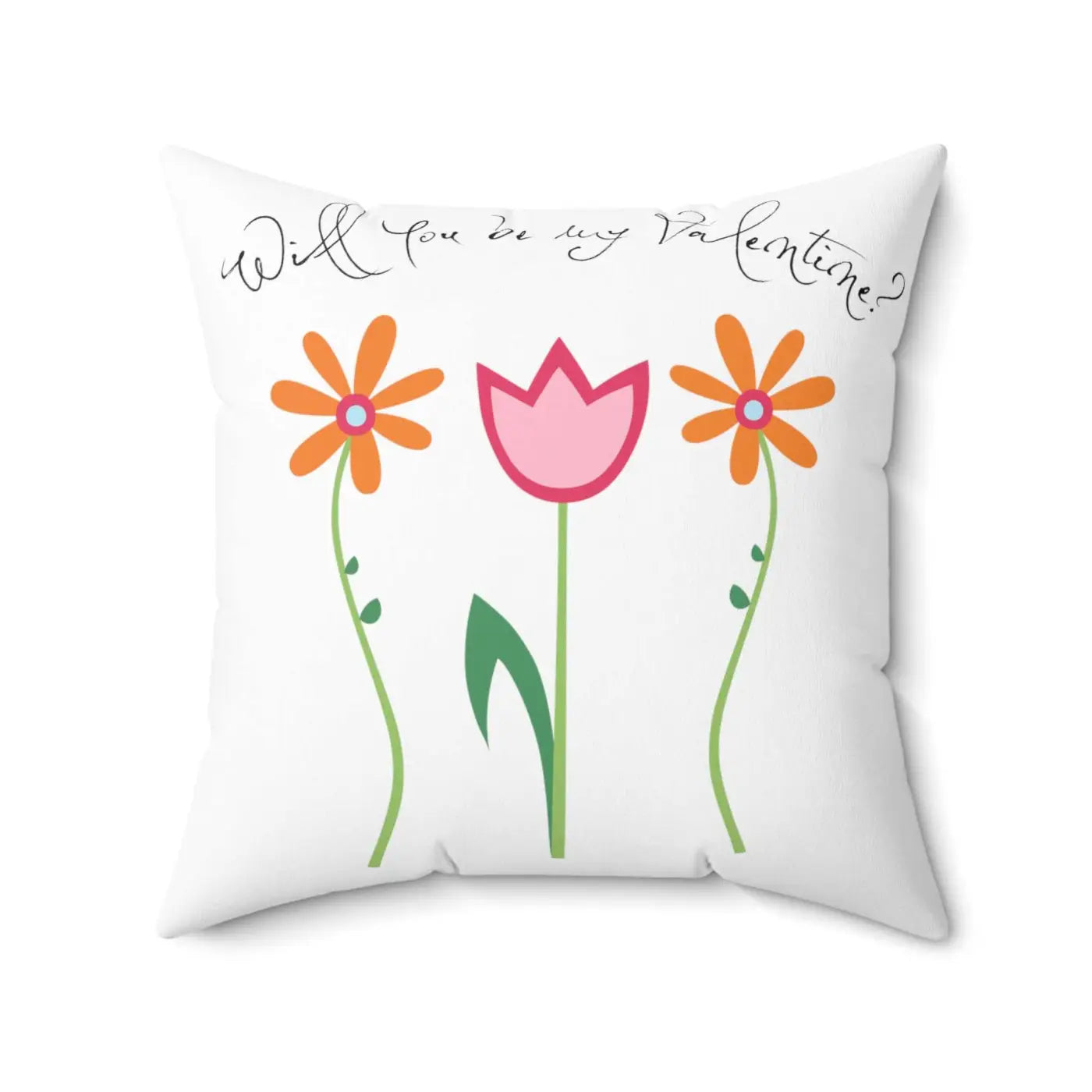 Spun Polyester Square Pillow - Cozy Home Decor - DipaliZ
