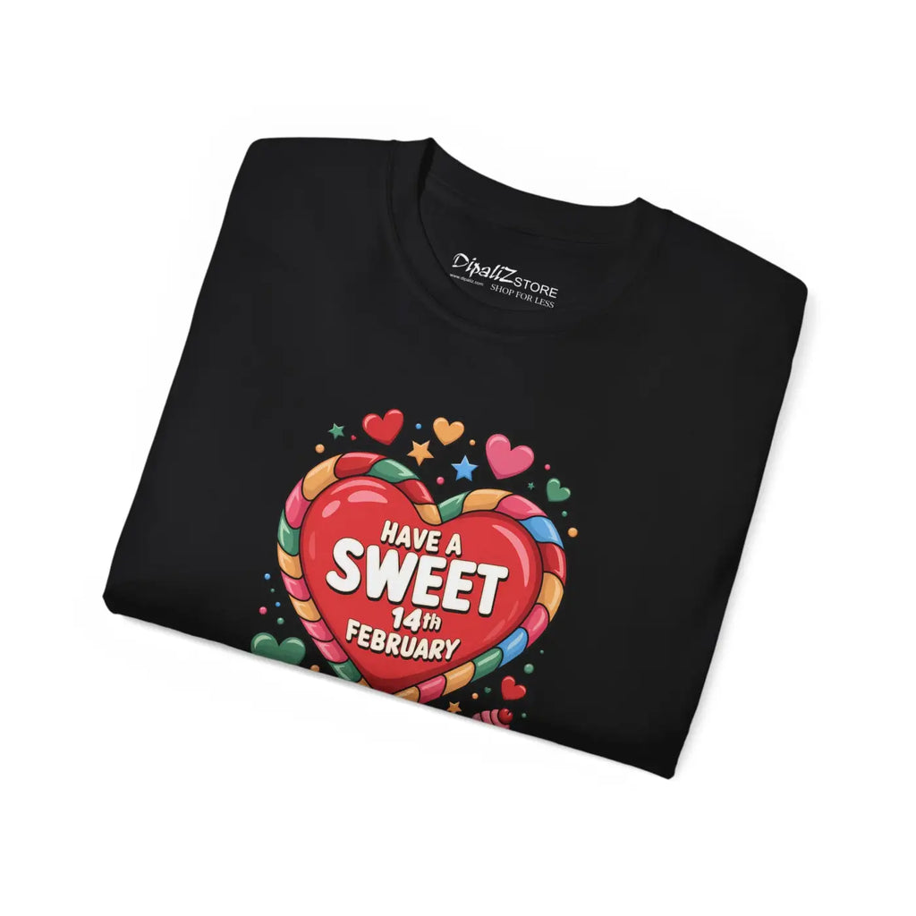 Sweet 14th February T-Shirt - Valentine's Day Eco Style - DipaliZ