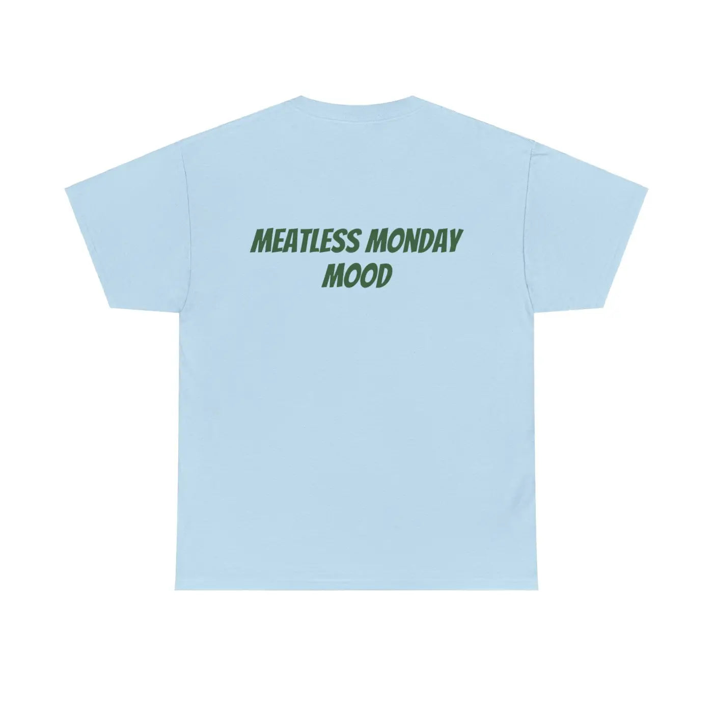 Vegan Pit Happens Heavy Cotton Tee - Guacamole Design - DipaliZ