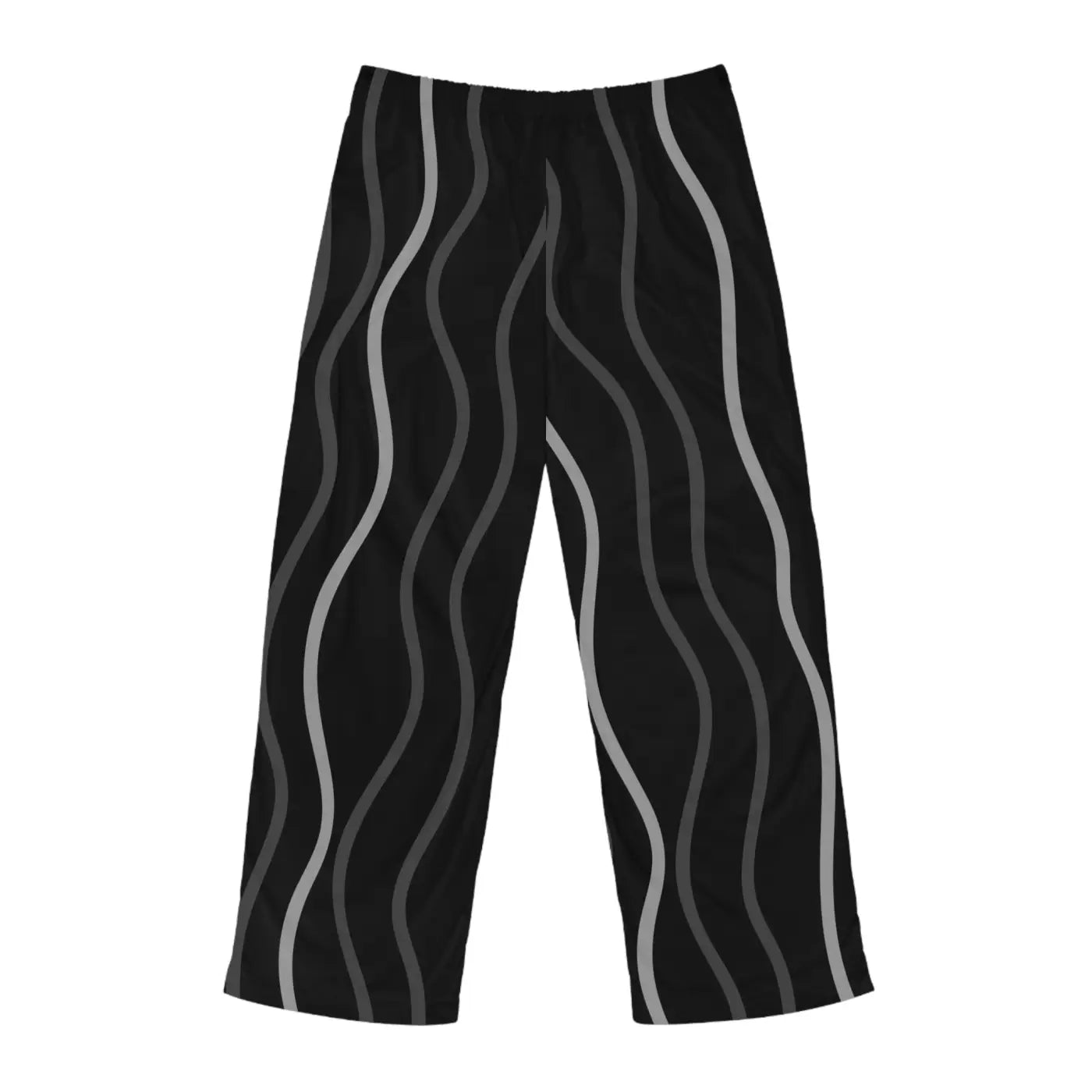 Wavy Vertical Stripe Pajama Pants - Loungewear - DipaliZ