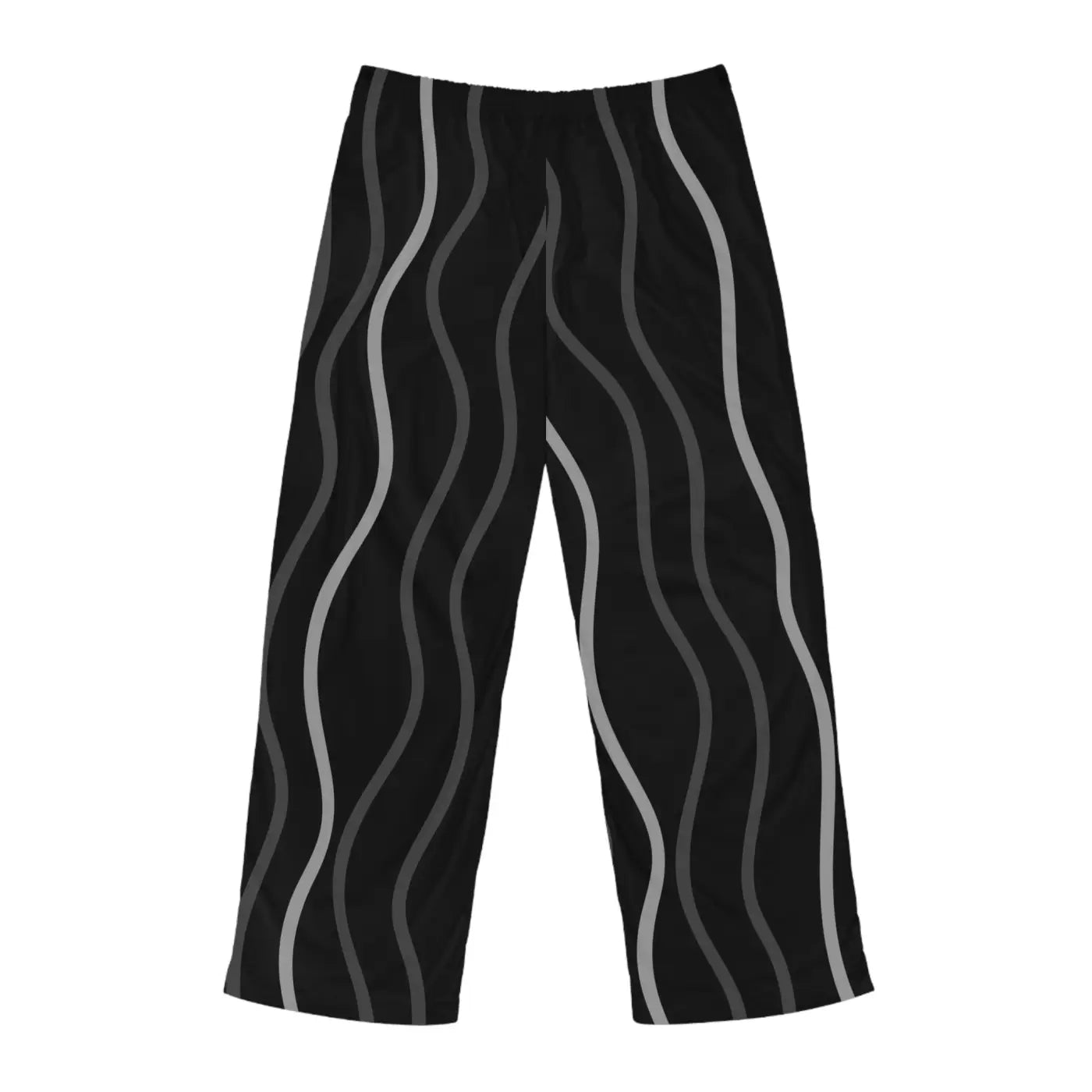 Wavy Vertical Stripe Pajama Pants - Loungewear - DipaliZ