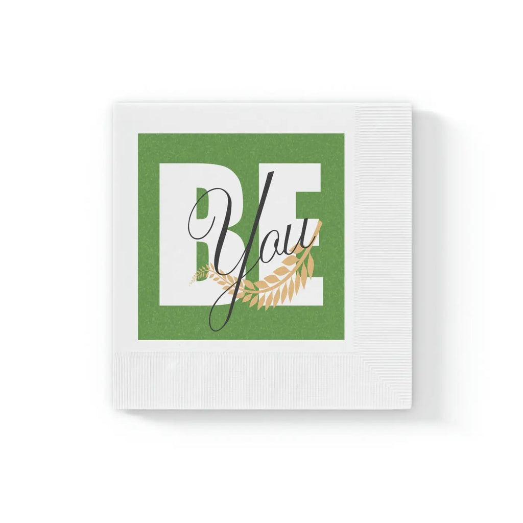 White Coined Napkins - Elegant Party Essential - DipaliZ