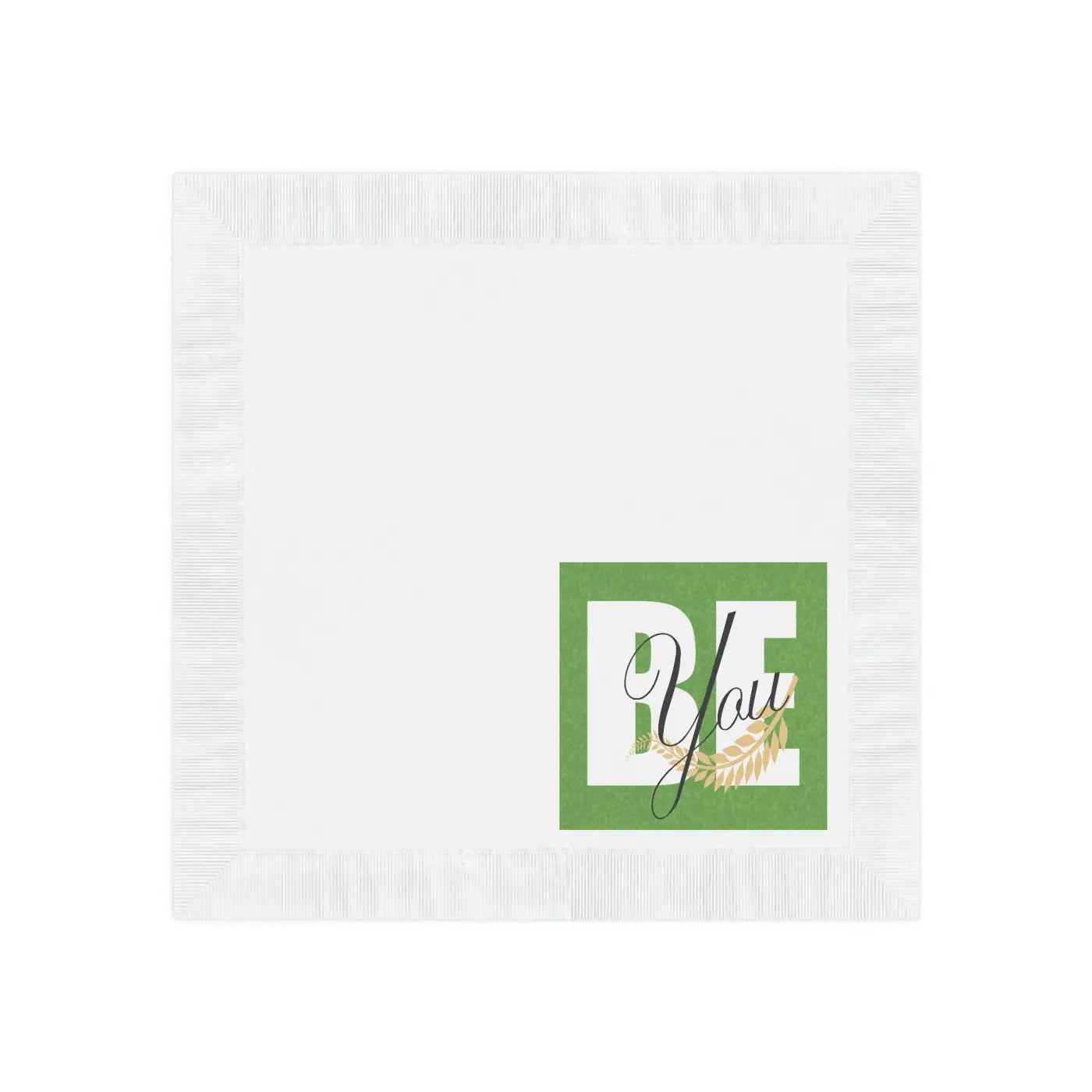 White Coined Napkins - Elegant Party Essential - DipaliZ
